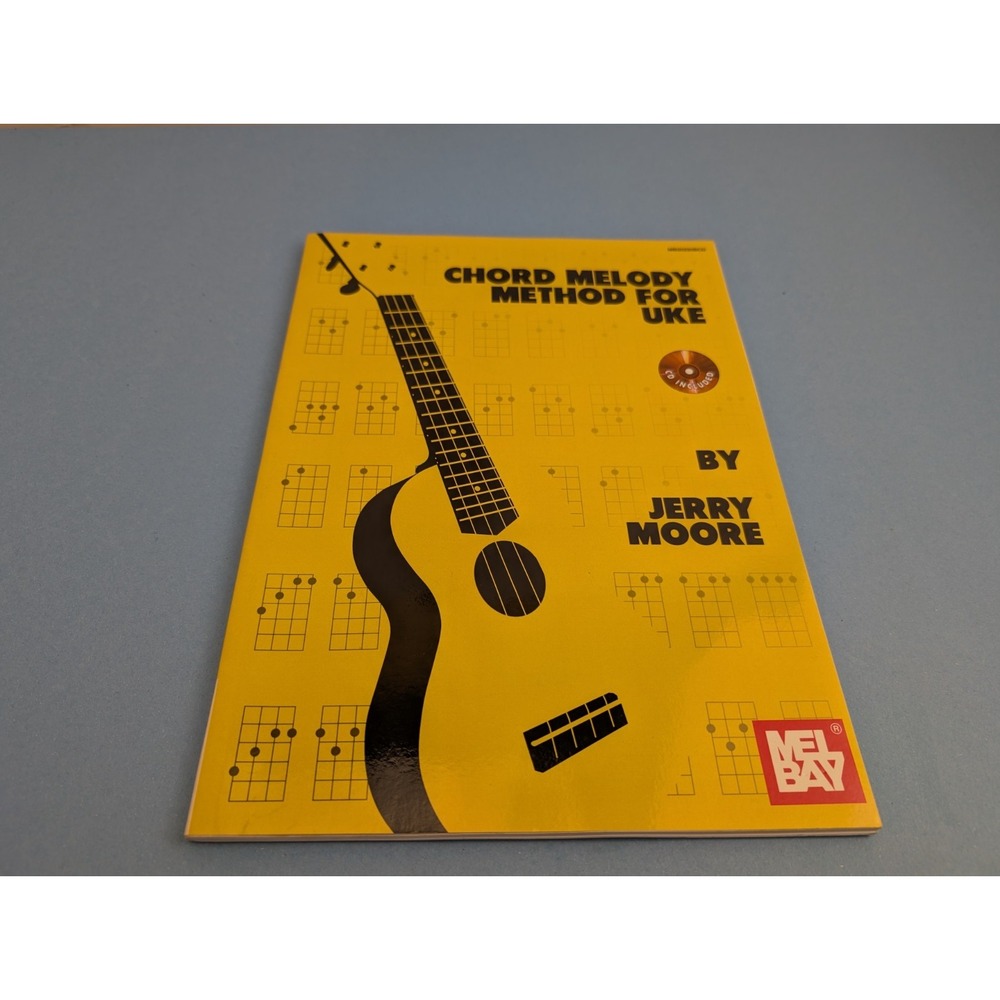 CHORD MELODY METHOD FOR UKE By Jerry Moore Mel Bay WITH CD MB20230BCD